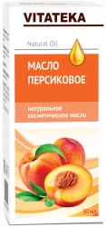 Масло персиковое, Vitateka (Витатека) 30 мл с витаминно-антиоксидантным комплексом