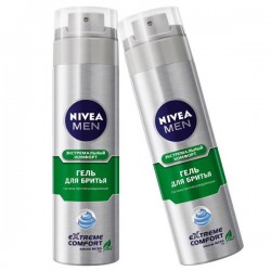 Гель для бритья мужской, Nivea (Нивея) 200 мл арт. 81751 экстремальный комфорт