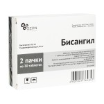 Бисангил, табл. п/о пленочной 5 мг+6.25 мг №30+№30 комби-упаковка