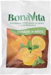 Карамель леденцовая, Bona Vita (Бона Вита) 60 г лимон и мята с витамином С на травах