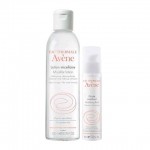 Набор, Avene (Авен) лосьон мицеллярный для чувствительной кожи 200мл+флюид матирующий 50мл