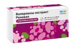 Валерианы экстракт Реневал, табл. п/о пленочной 20 мг №28