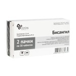 Бисангил, табл. п/о пленочной 2.5 мг+6.25 мг №30+№30 комби-упаковка